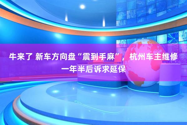 牛来了 新车方向盘“震到手麻”，杭州车主维修一年半后诉求延保