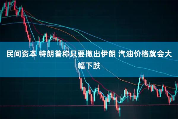 民间资本 特朗普称只要撤出伊朗 汽油价格就会大幅下跌