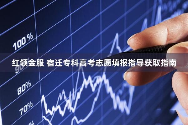 红领金服 宿迁专科高考志愿填报指导获取指南