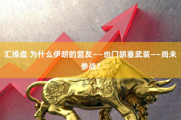 汇操盘 为什么伊朗的盟友——也门胡塞武装——尚未参战？