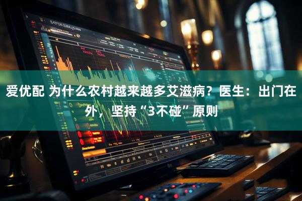 爱优配 为什么农村越来越多艾滋病？医生：出门在外，坚持“3不碰”原则