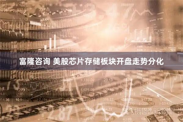 富隆咨询 美股芯片存储板块开盘走势分化