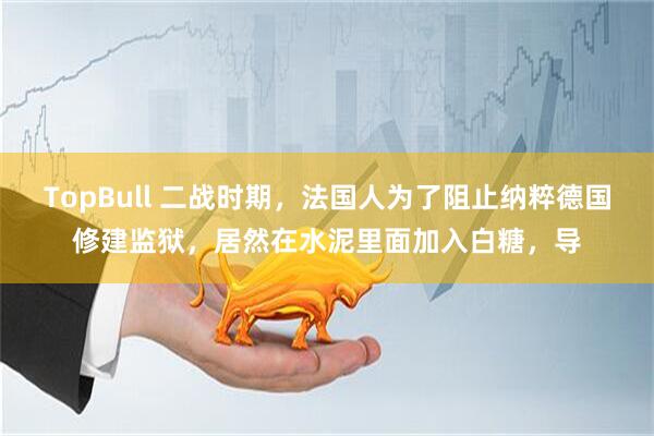 TopBull 二战时期，法国人为了阻止纳粹德国修建监狱，居然在水泥里面加入白糖，导